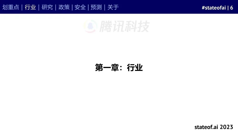 2023人工智能现状报告