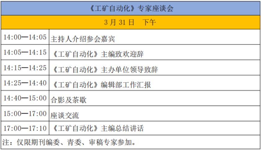 《工矿自动化》第三届煤矿自动化、信息化、智能化技术与应用高峰论坛暨《工矿自动化》创刊50周年大会2号通知