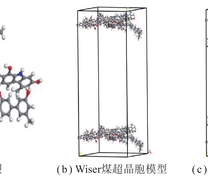 Wiser煤分子模型、Wiser煤超晶胞模型和水煤超晶胞模型
