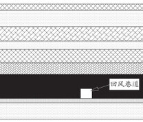 81403回风巷道煤岩分布