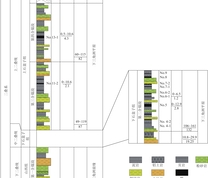 含煤地层柱状