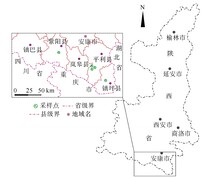 陕西安康采样点分布