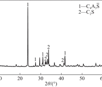 CSA的XRD图
