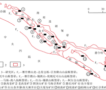 柴达木盆地构造略图