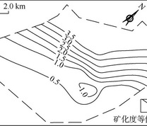 赵官井田奥陶纪灰岩水矿化度等值线