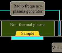 射频低温等离子体装置示意图