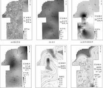 柿庄南区主控参数等值线分布