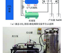 液态CO2溶浸-酸化煤体实验平台