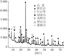 煤矸石XRD分析结果