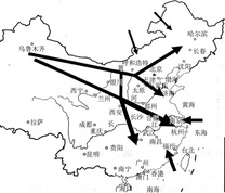 全国煤炭的供需输配格局及近远期变化