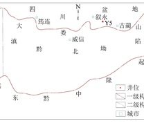 研究区构造位置