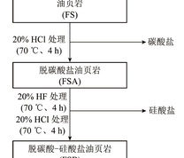 油页岩逐级酸洗流程