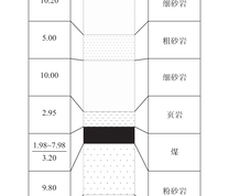 煤层及顶底板柱状图