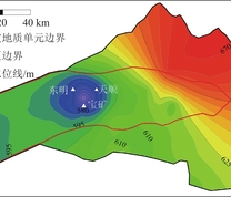 露天矿区地下水流场分布特征