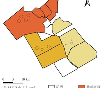 神东矿区矿井水采样点分布