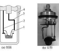 金属丝熔断式点火方式的氧弹示意图