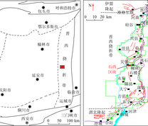 石西区块构造位置