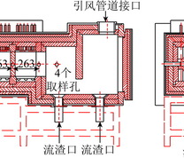 小型卧式旋风燃烧试验装置