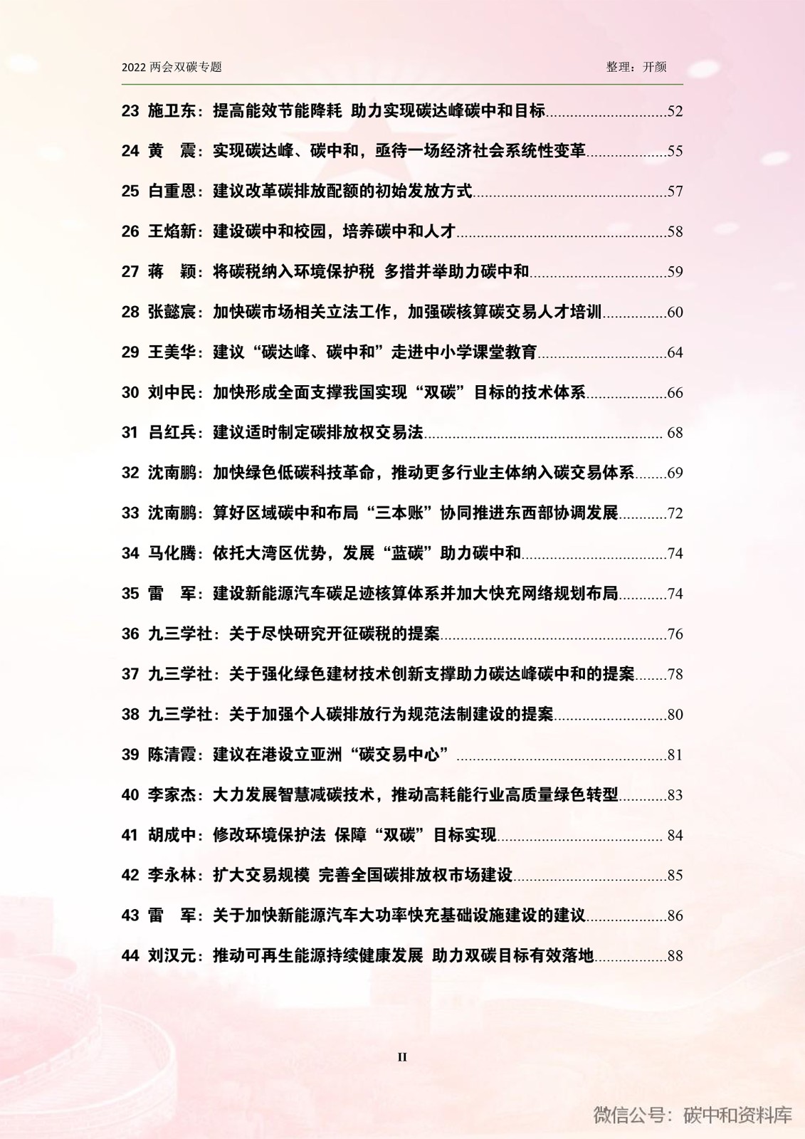 全国两会：44项碳中和最新提案